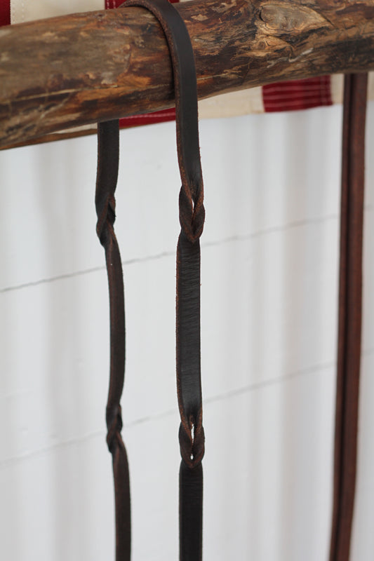 Martin Saddlery Blood Twist Barrel Reins