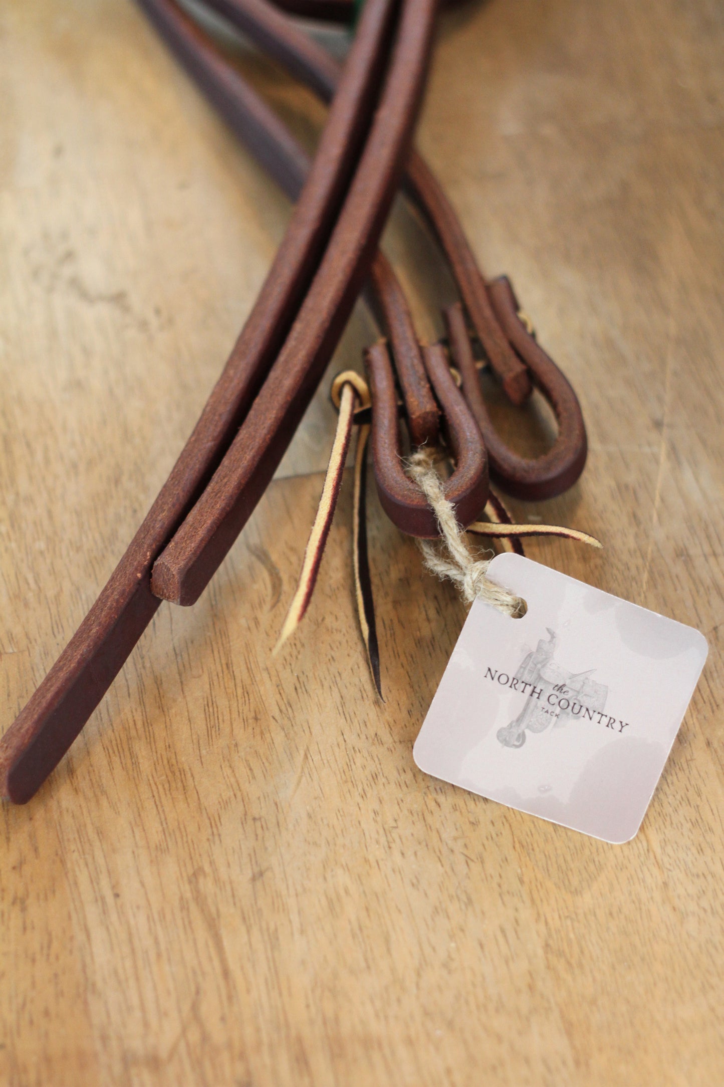 5/8" Harness Leather Split Reins
