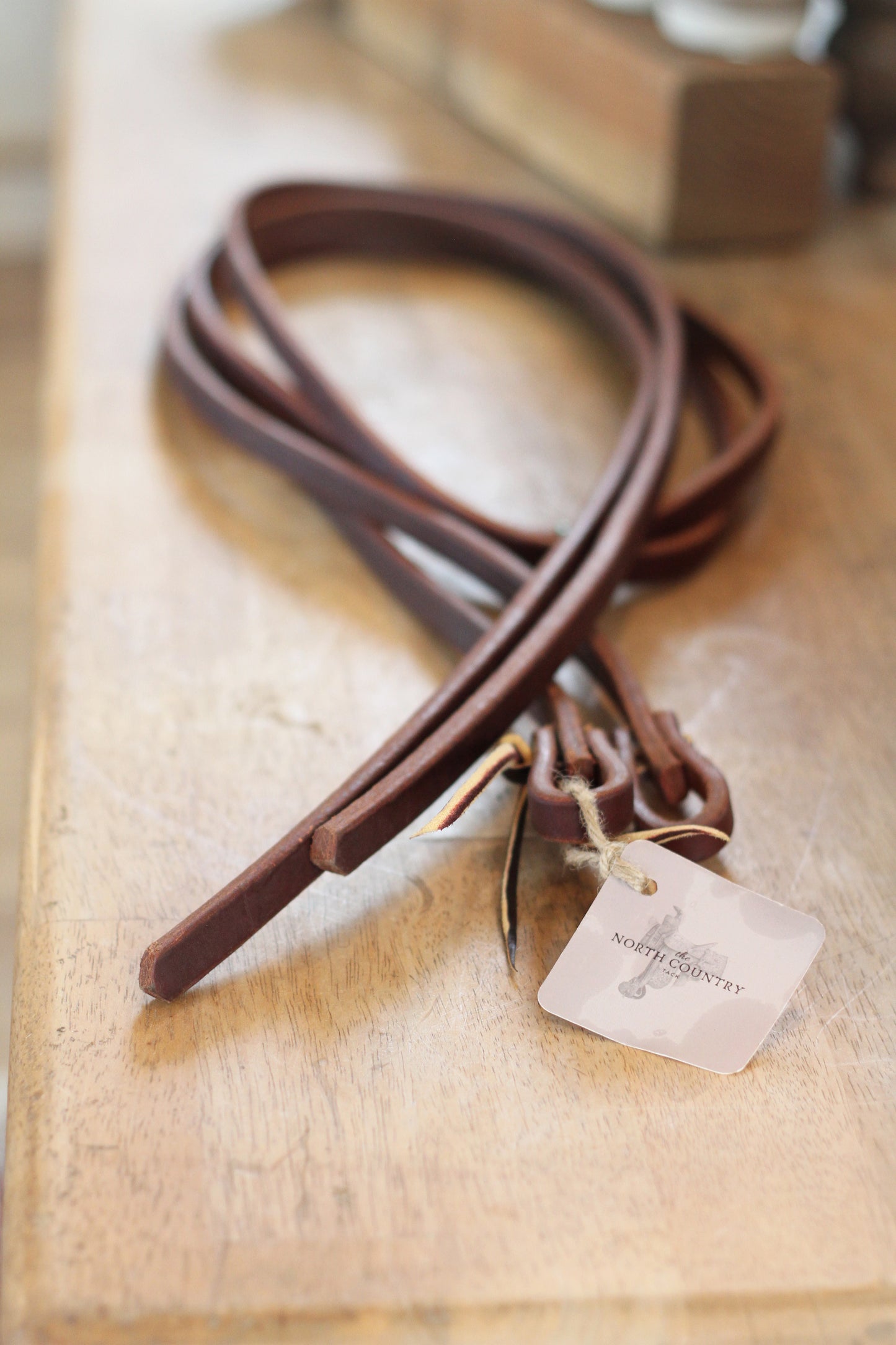 5/8" Harness Leather Split Reins