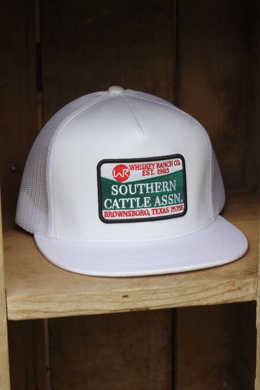 Whiskey Bent Hat Co "Icey White Cattle Assn."