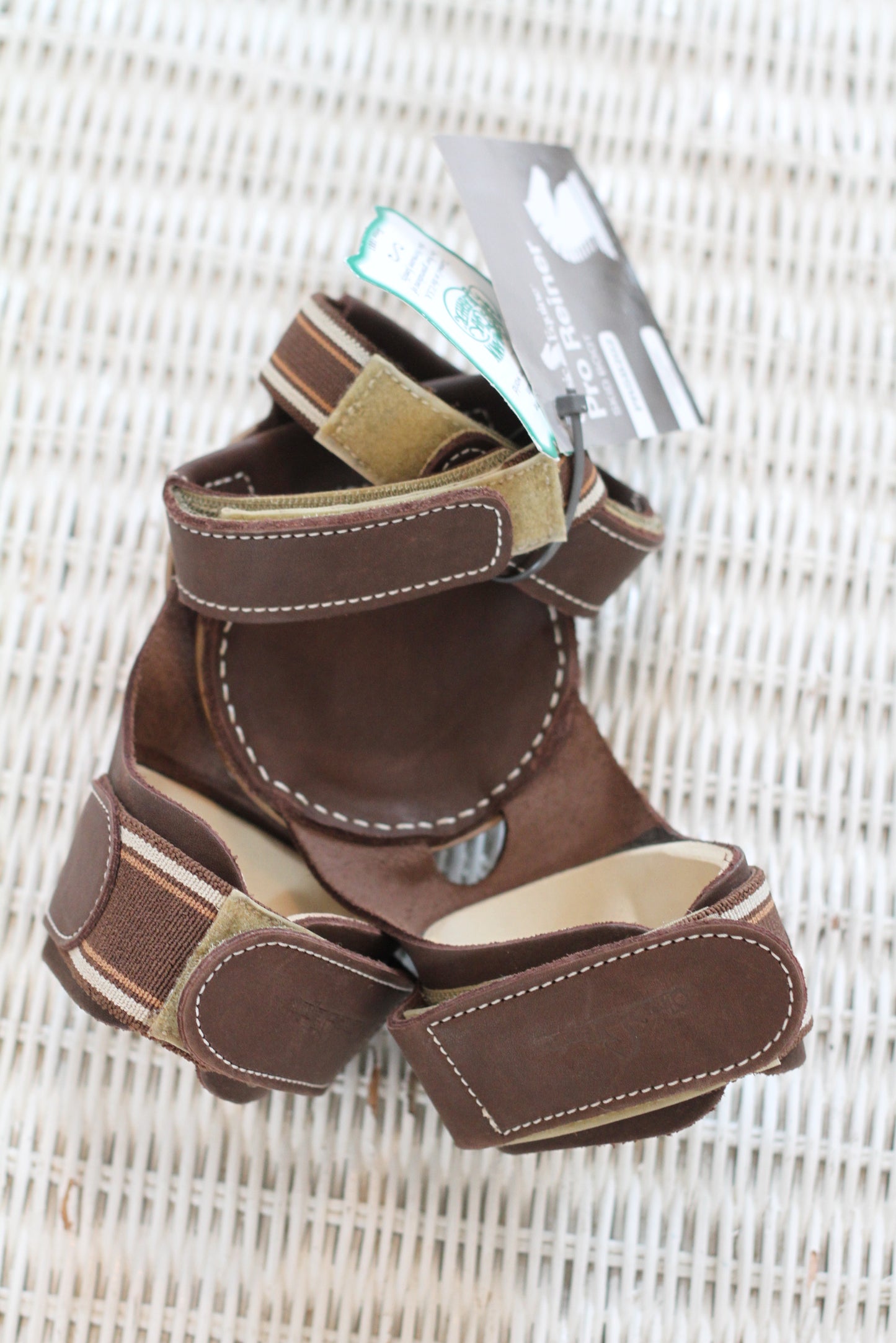Classic Equine Pro Reiner Skid Boot - Chocolate