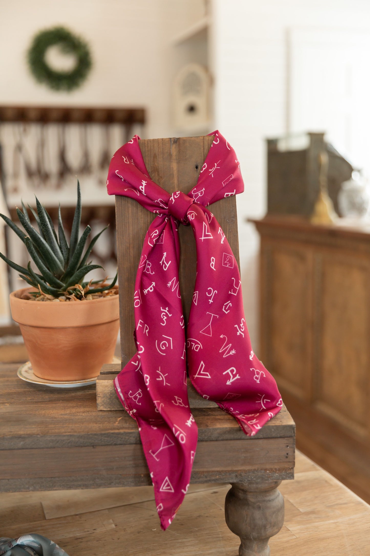 Whipin Wild Rags Wine and Cream Brand Wild Rag