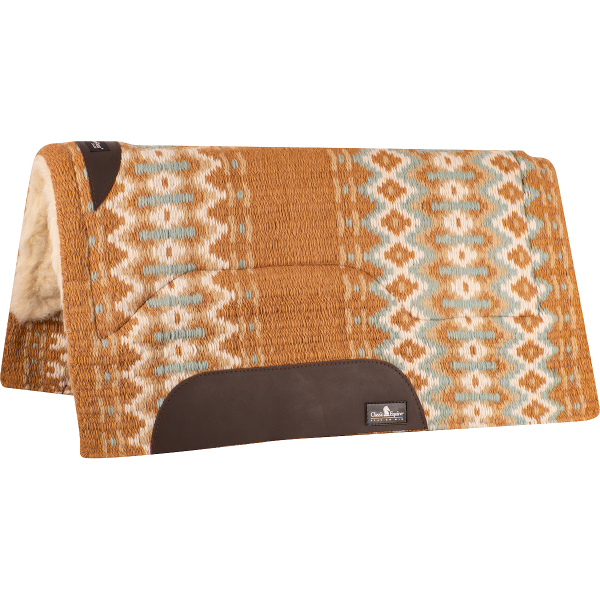 Classic Equine SensorFlex Wool Straight Top Saddle Pad 34-inch x 38-inch