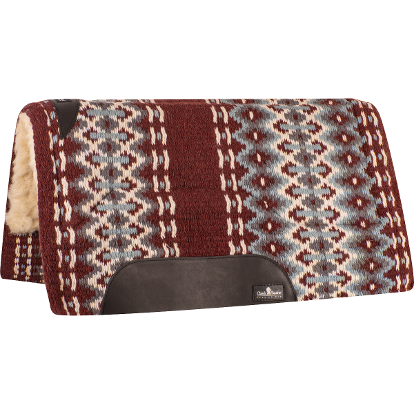 Classic Equine SensorFlex Wool Straight Top Saddle Pad 34-inch x 38-inch