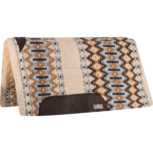 Classic Equine SensorFlex Wool Straight Top Saddle Pad 34-inch x 38-inch