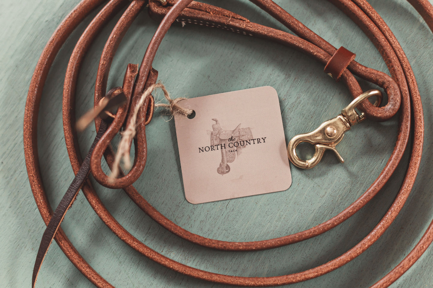 1/2 Inch Leather Roping Rein