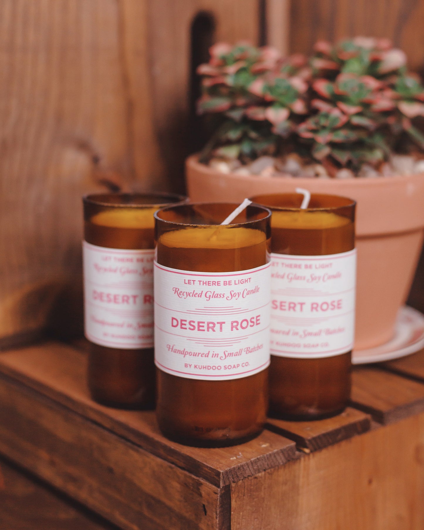 Desert Rose Candle