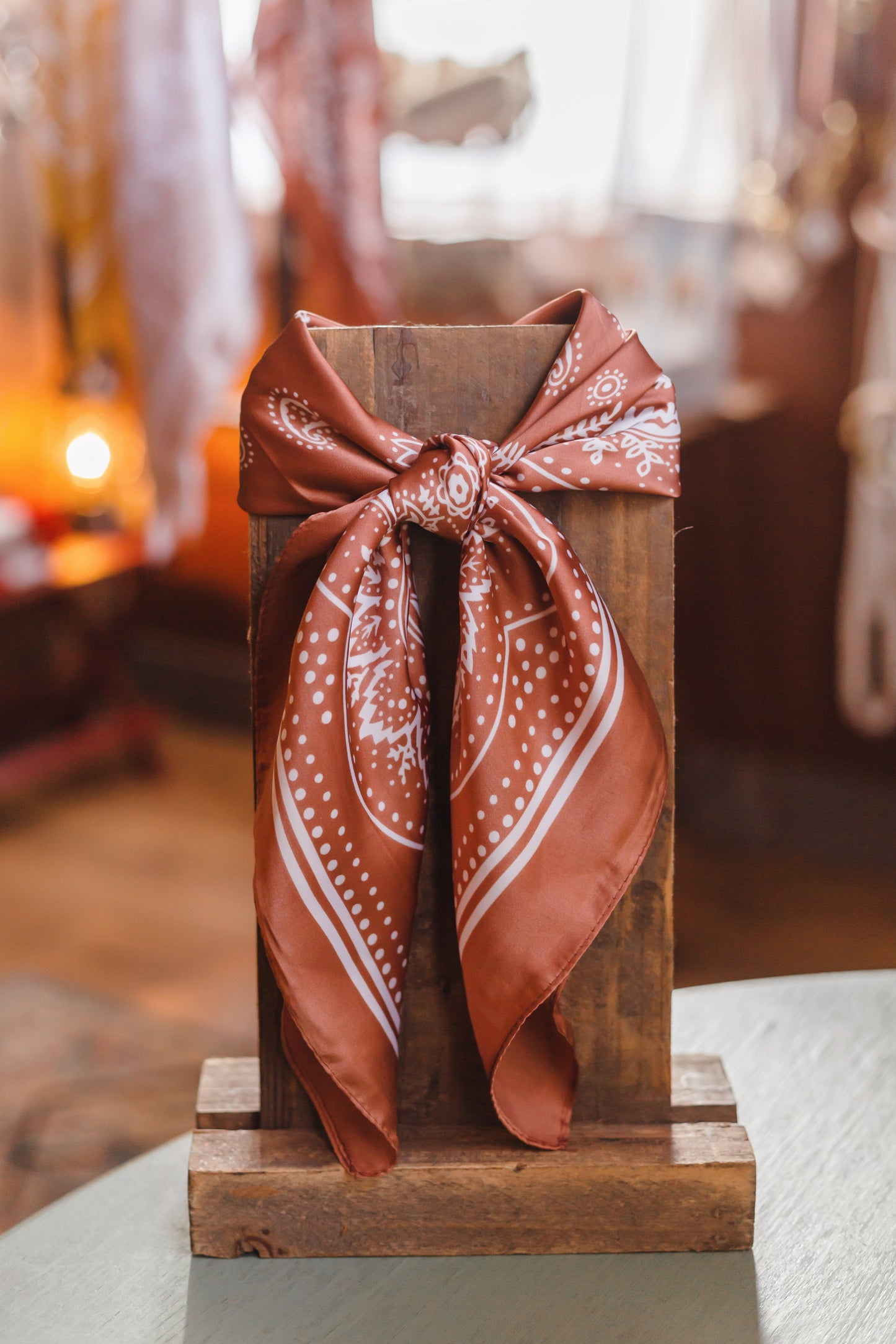 The Rose Gold Wild Rag