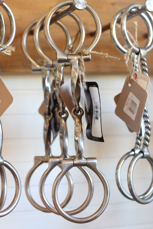 Slow Twist D-Ring Snaffle