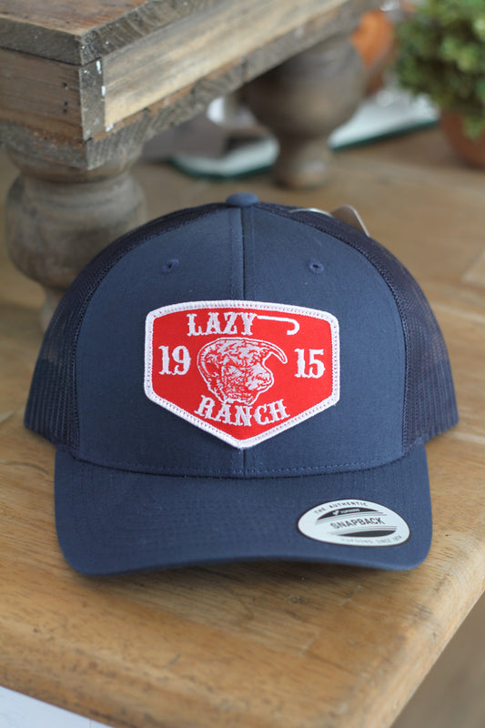 Lazy J Ranch Wear Navy/Navy 1915 Hat