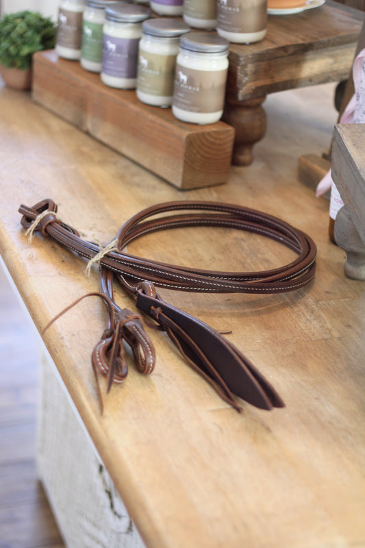 Stitched Leather Romel Reins