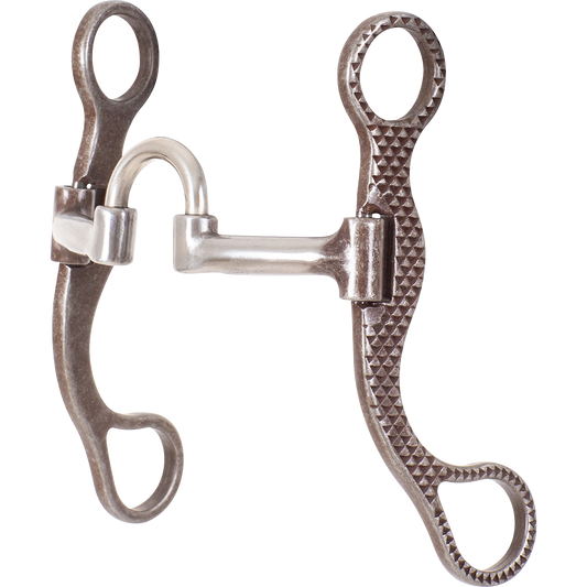 Classic Equine BitLogic Rasp Series Straight Shank Bit with Short Correction