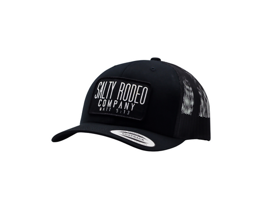 "Back In Black" Salty Rodeo Co. Hat