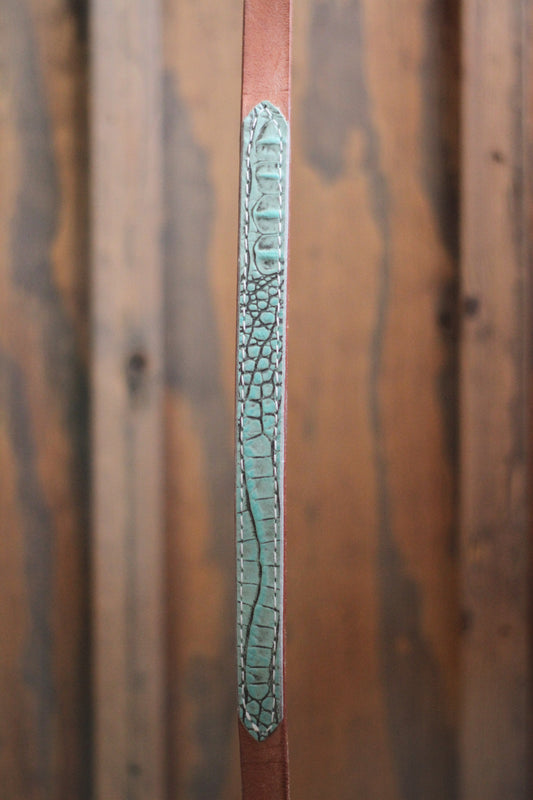 Gator Wither Strap - Turquoise